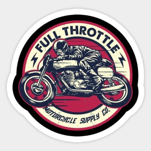 Full Throttle Sticker